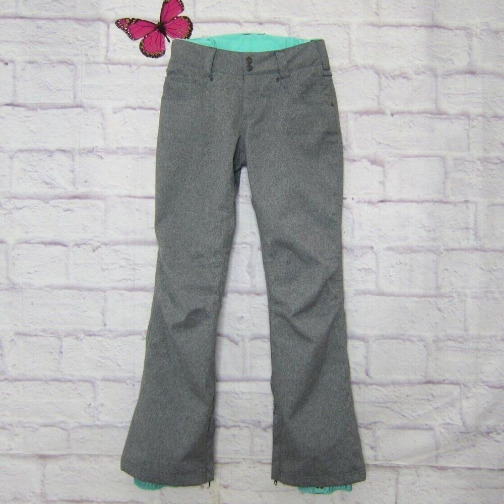 Aperture Technical Outerwear Snowboard 10000 MM Waterproof Pants Size XS Gray
